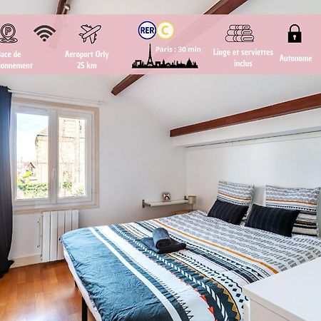 Cosy Revy - Proche Paris Leilighet Saint-Michel-sur-Orge Eksteriør bilde