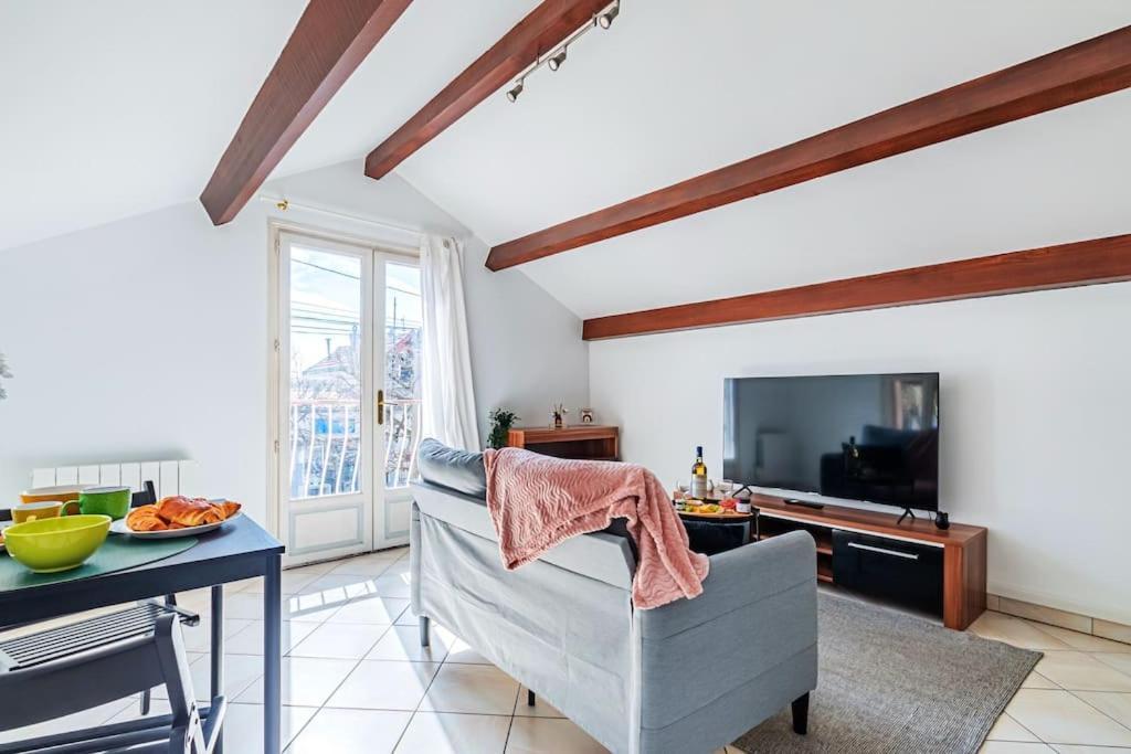Cosy Revy - Proche Paris Leilighet Saint-Michel-sur-Orge Eksteriør bilde