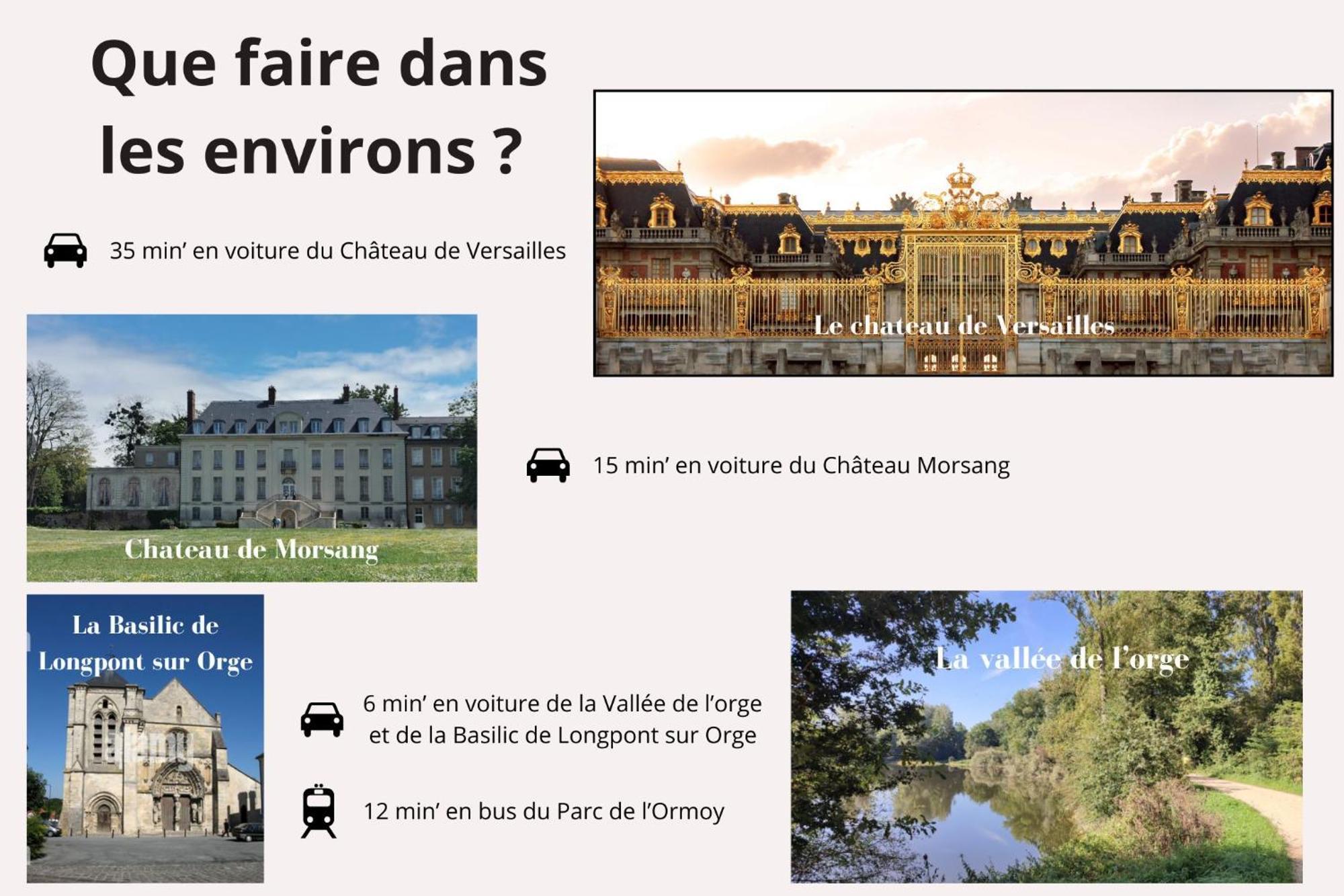Cosy Revy - Proche Paris Leilighet Saint-Michel-sur-Orge Eksteriør bilde